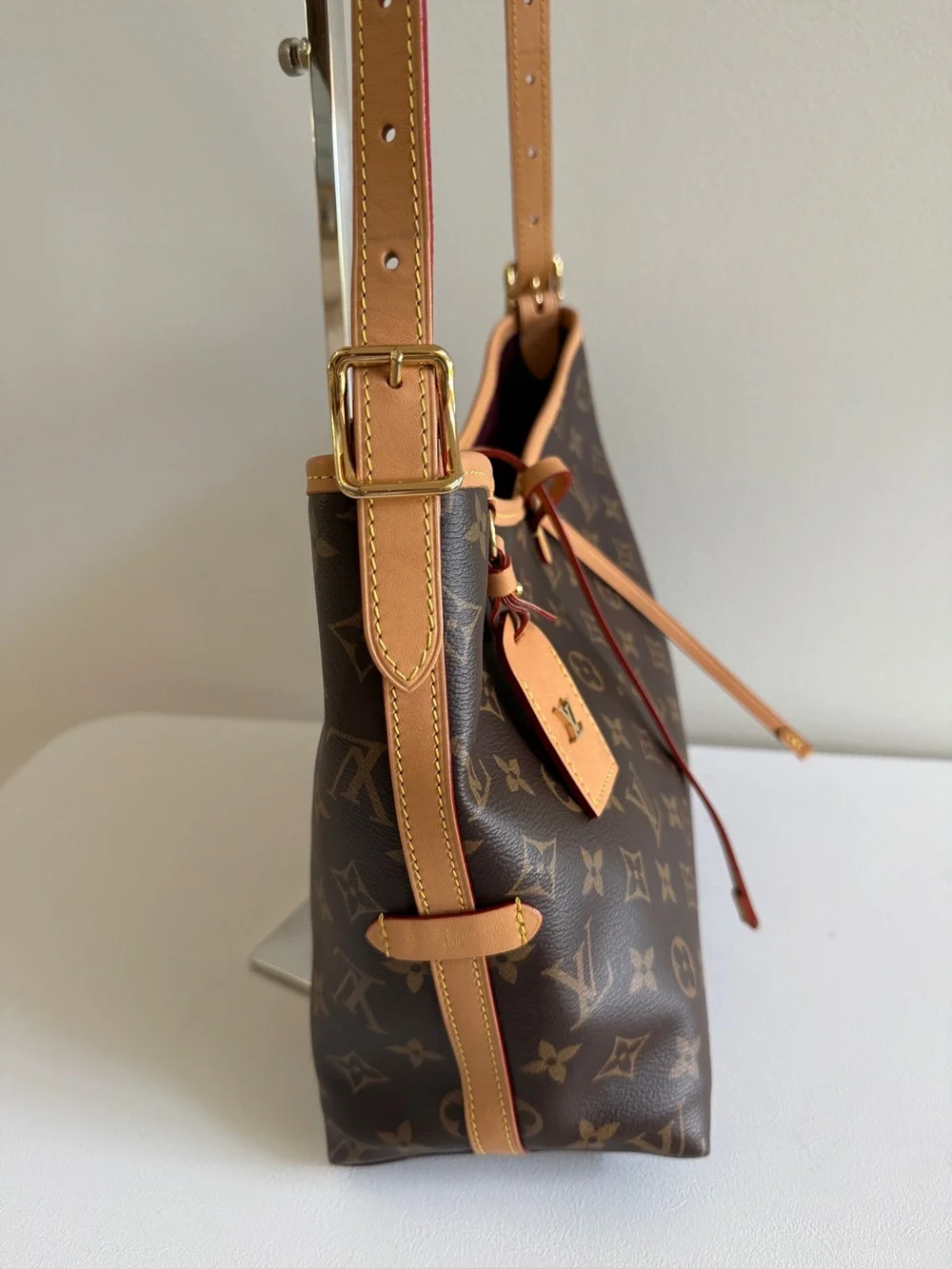 Louis Vuitton CarryAll PM Monogram Canvas Bag Handbag